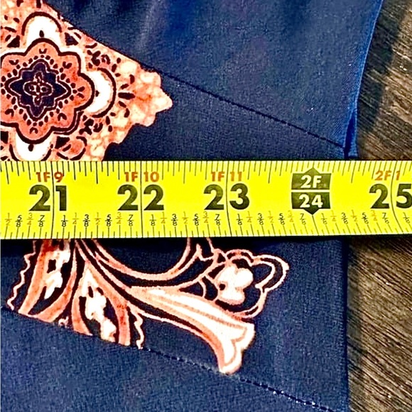 JM Collection Navy and Coral Sheath Dress, NWT, Size 3X - Picture 6 of 8